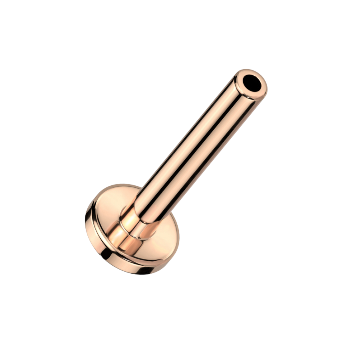 Titanium Threadless Flat Back Post - 3mm