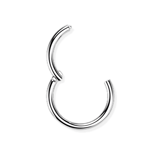 Titanium Hinged Segment Ring - Classic Closure