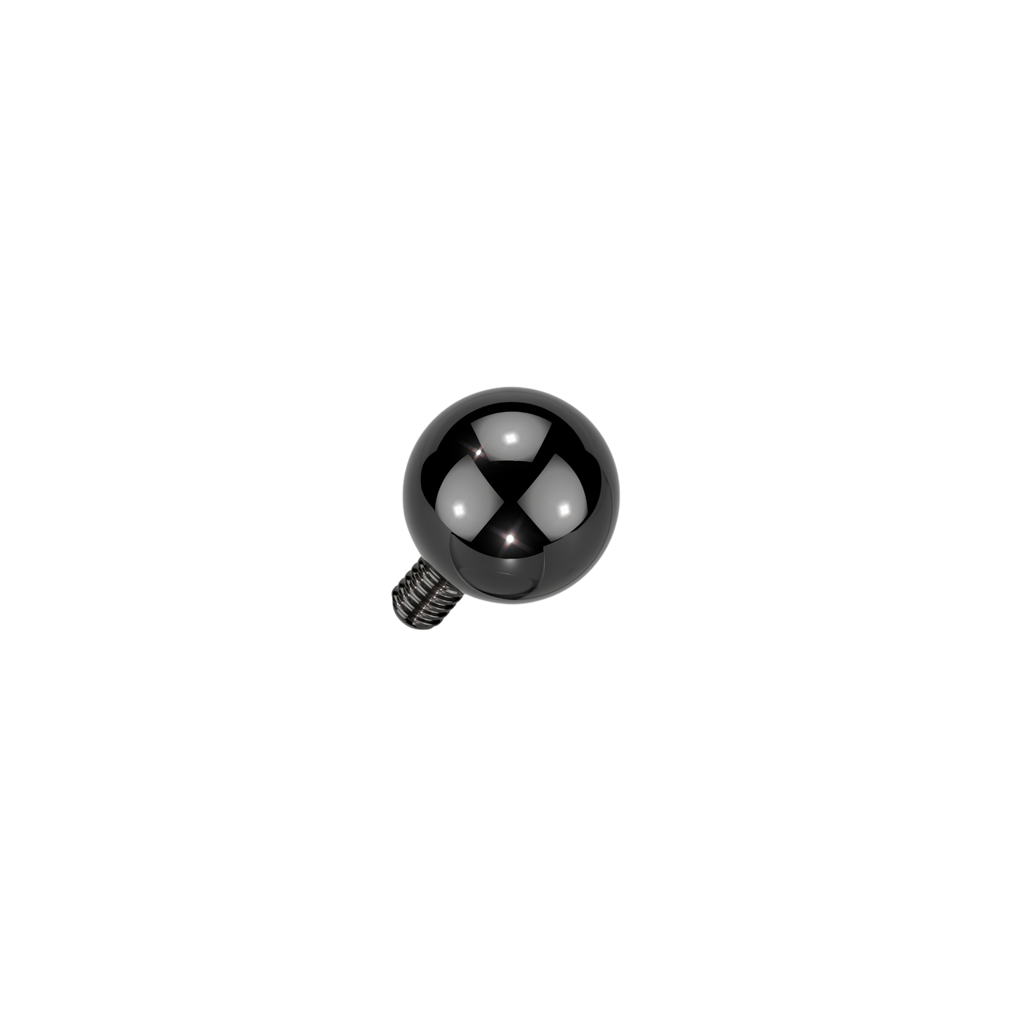 Threaded Titanium Ball Top