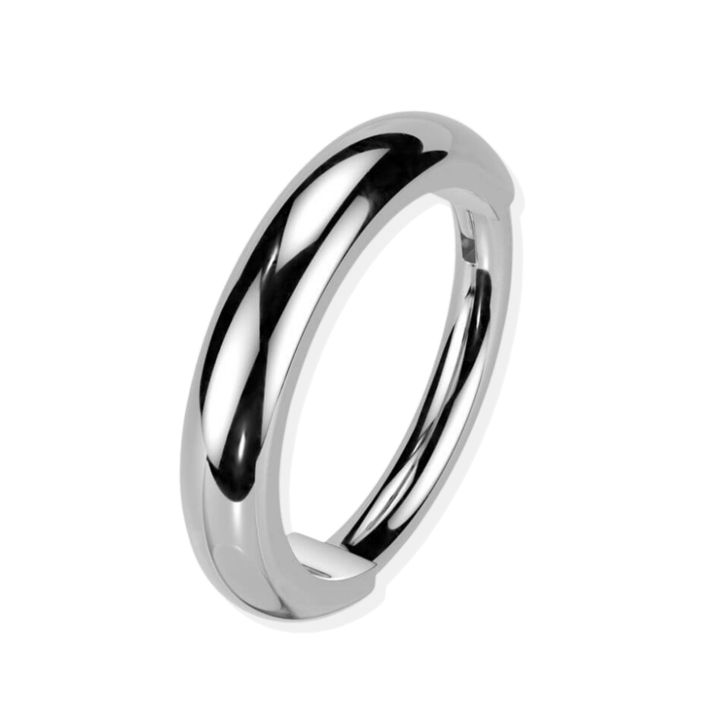 Titanium Dome Front Hinged Segment Ring