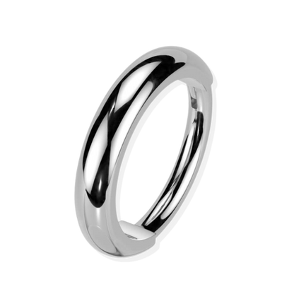 Titanium Dome Front Hinged Segment Ring
