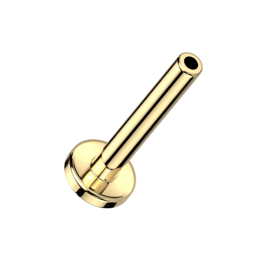 Titanium Threadless Flat Back Post - 3mm