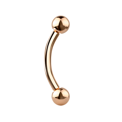 Titanium Curved Barbell