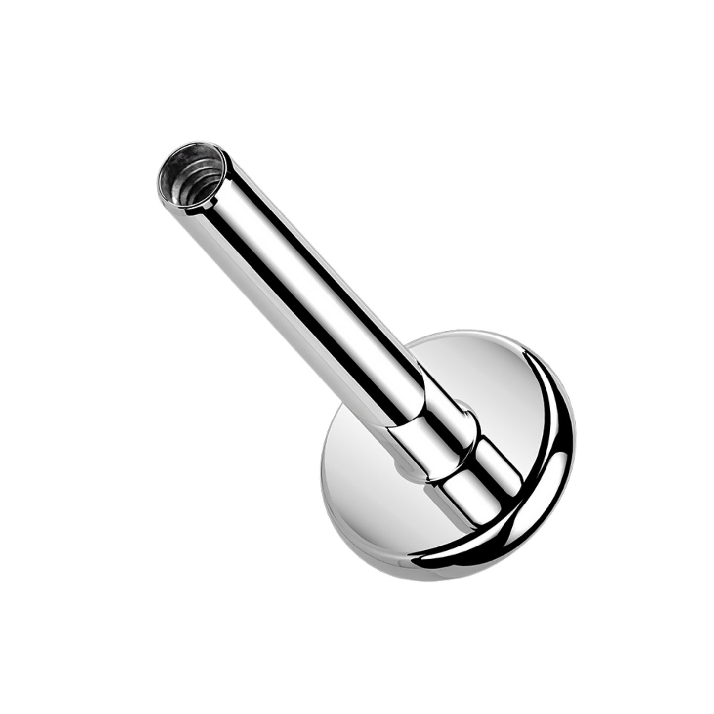 4mm Titanium Threaded Flatback Post