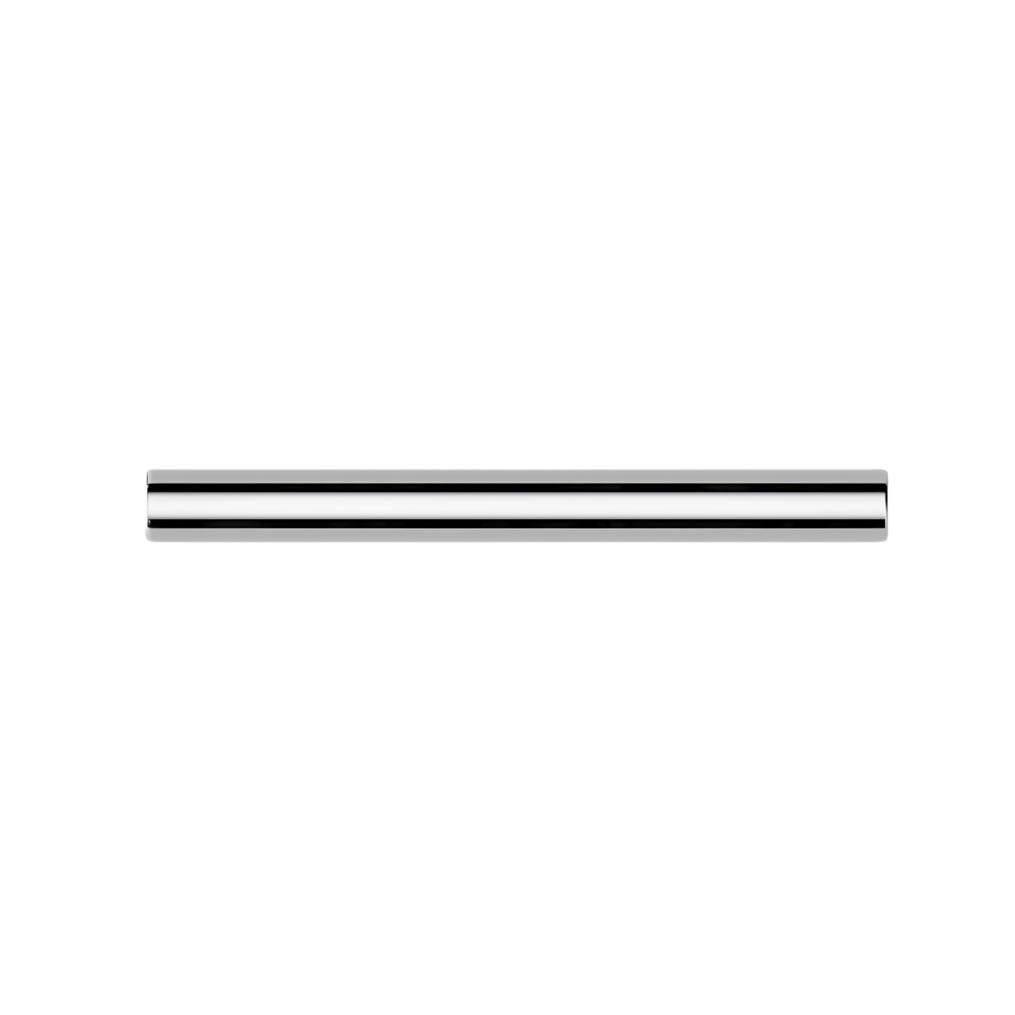 Threaded Titanium Straight Barbell Base