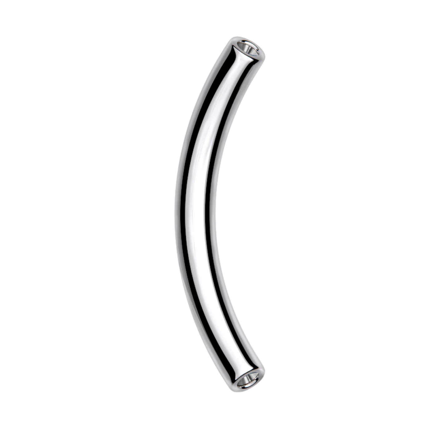 Titanium Threadless Curved Barbell