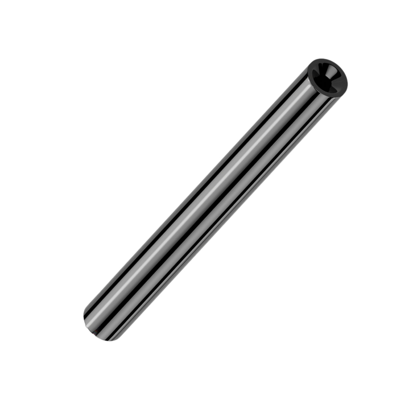 Titanium Threadless Straight Barbell