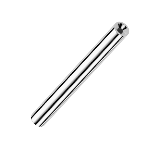 Titanium Threadless Straight Barbell