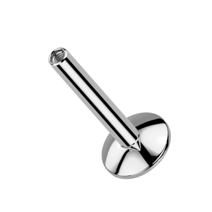 4mm Titanium Threaded Convex Flatback Post