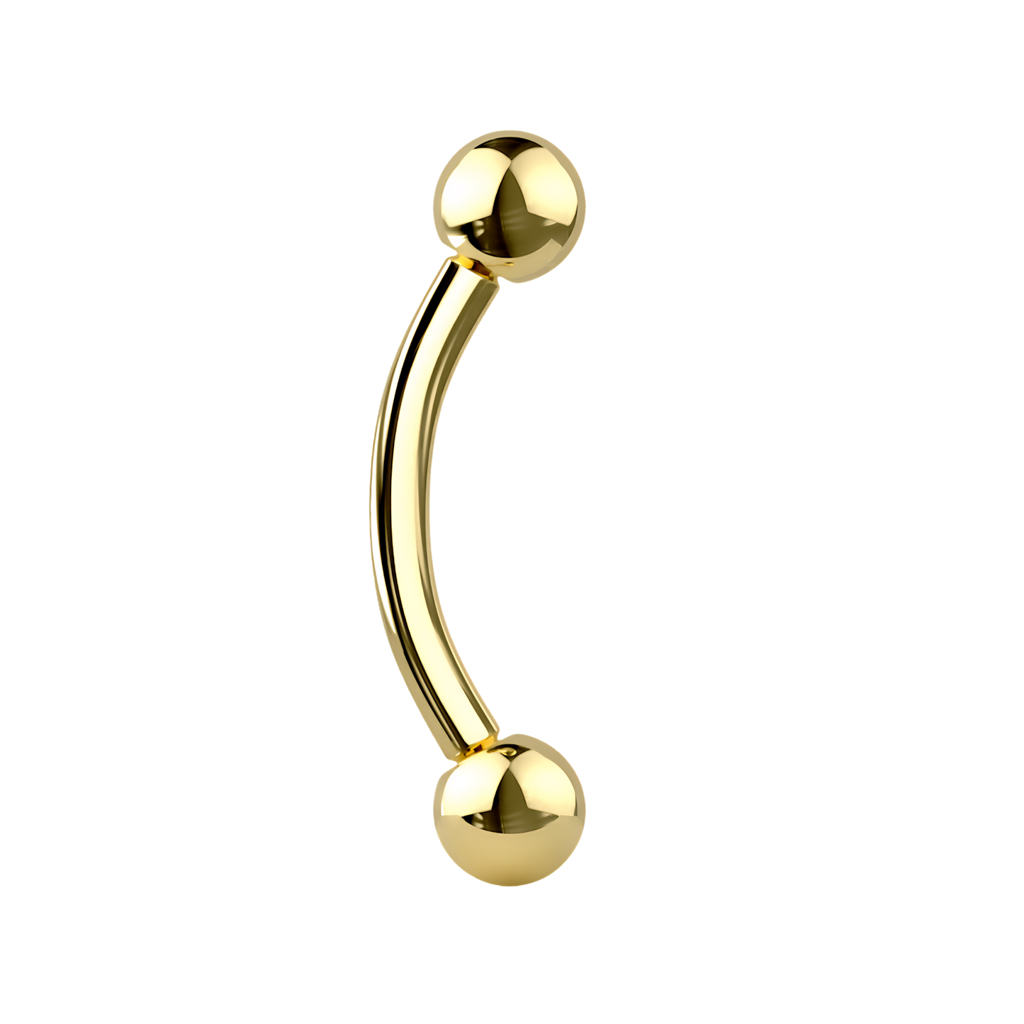 Titanium Curved Barbell