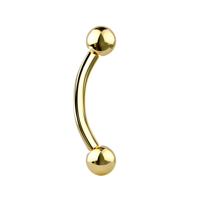 Titanium Curved Barbell