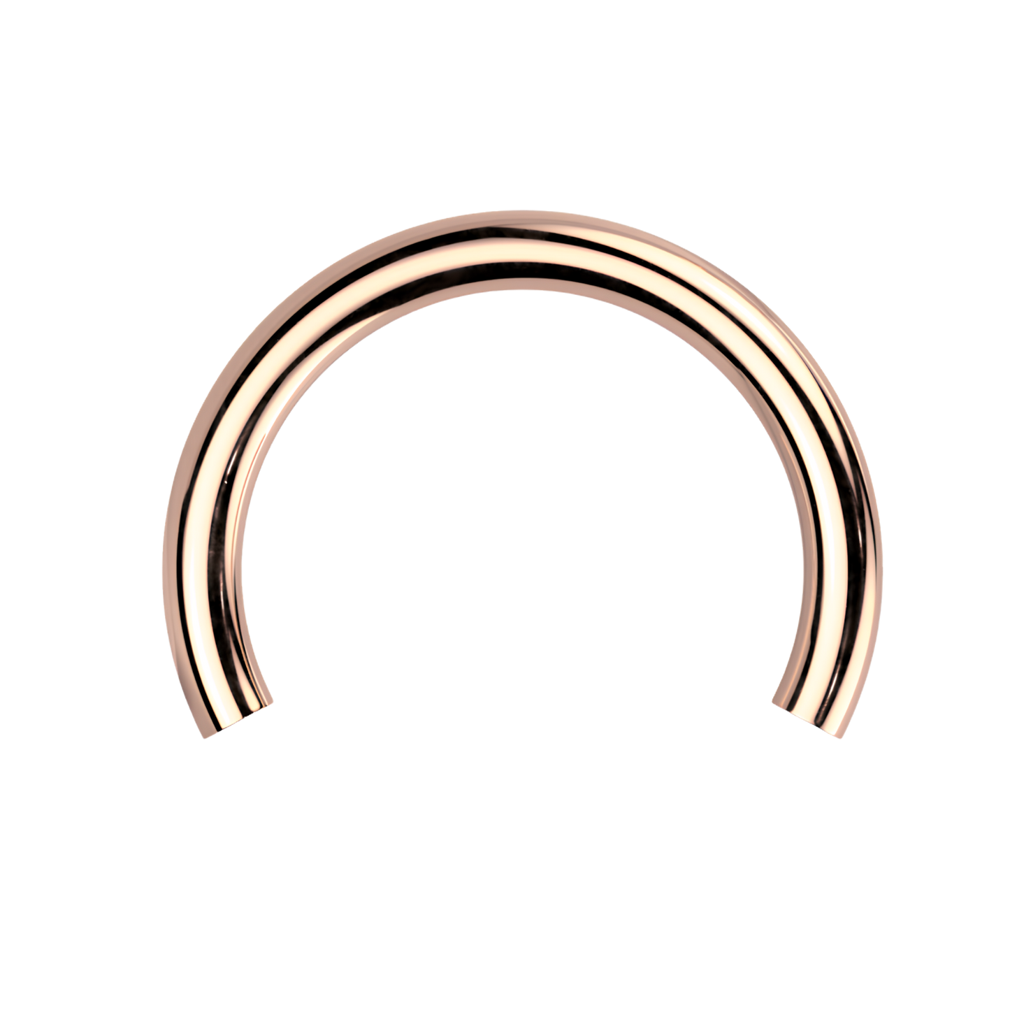 Threaded Titanium Horseshoe Base