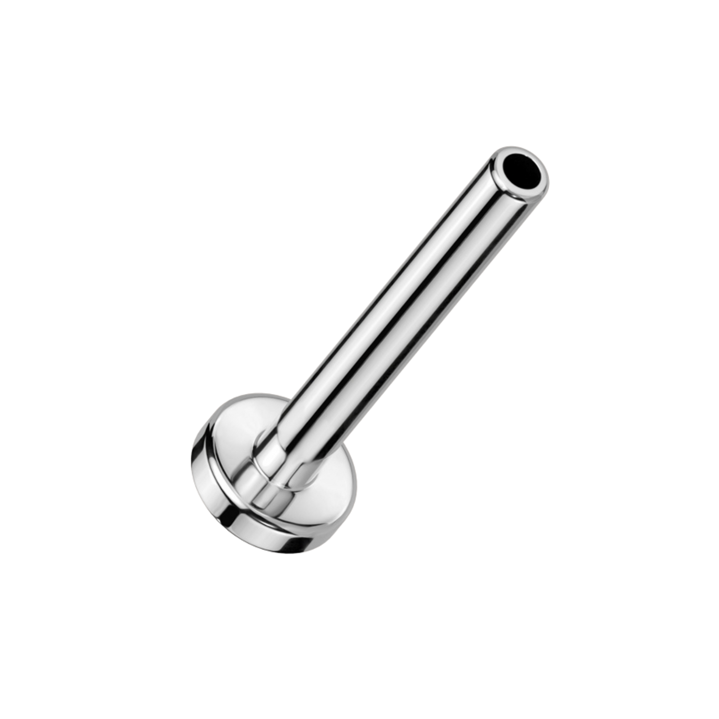 Titanium Threadless Flat Back Post - 2.5mm