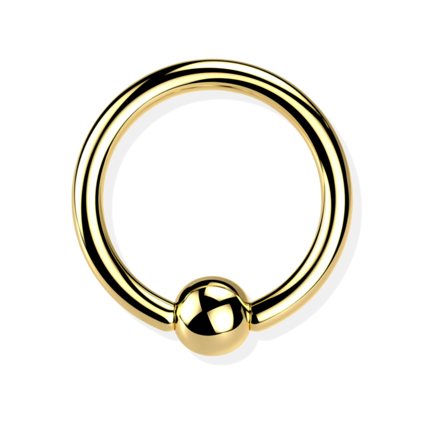 Titanium Captive Bead Ring
