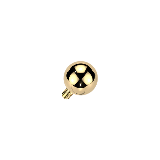 Threaded Titanium Ball Top