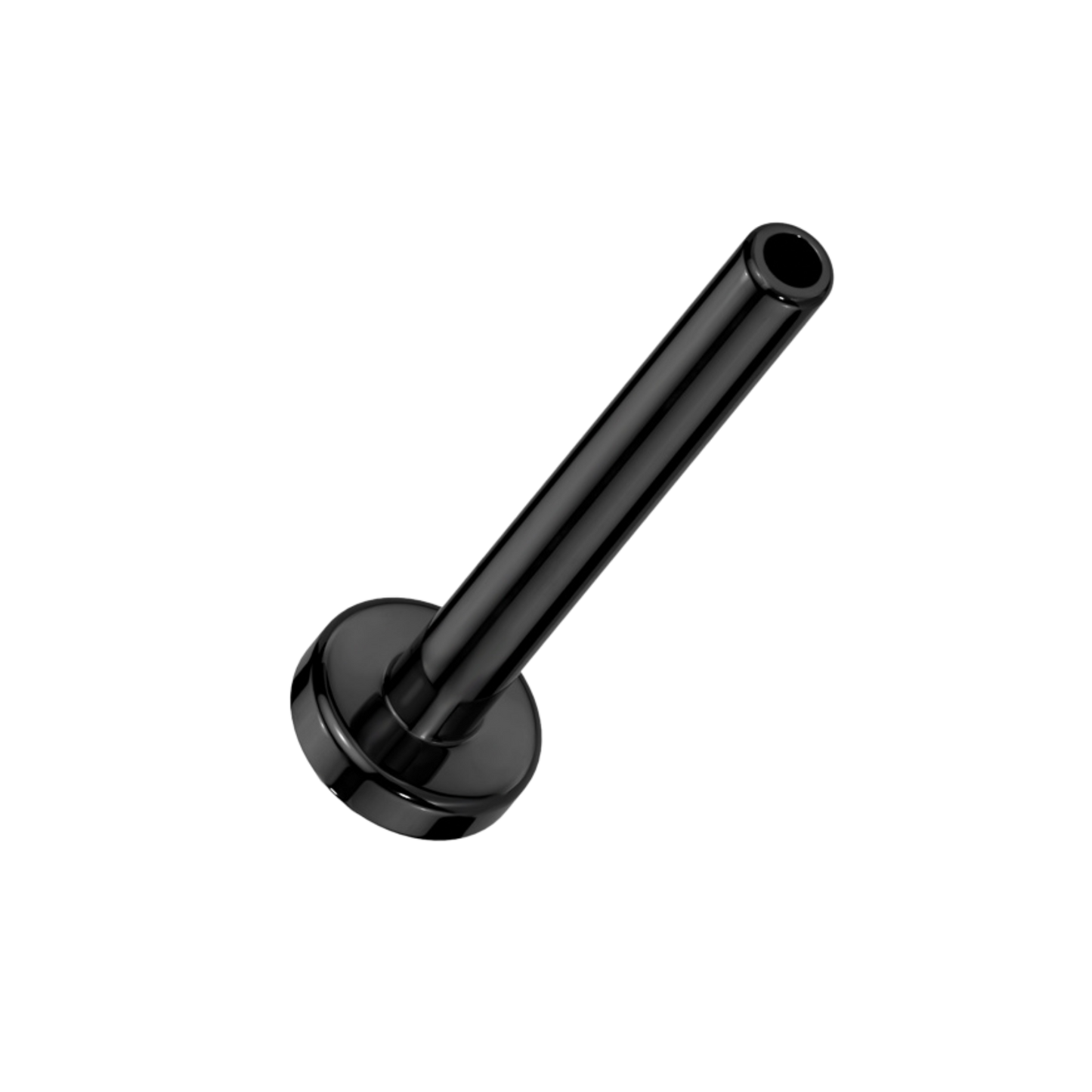 Titanium Threadless Flat Back Post - 2.5mm