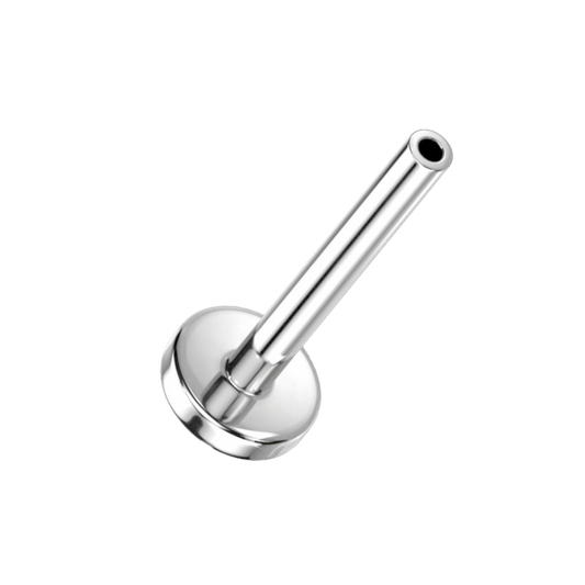 Titanium Threadless Flat Back Post - 4mm