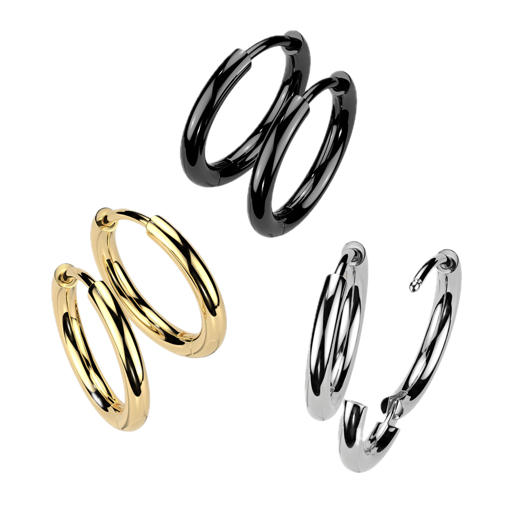 Titanium Hoop Earrings