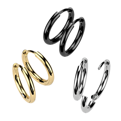 Titanium Hoop Earrings