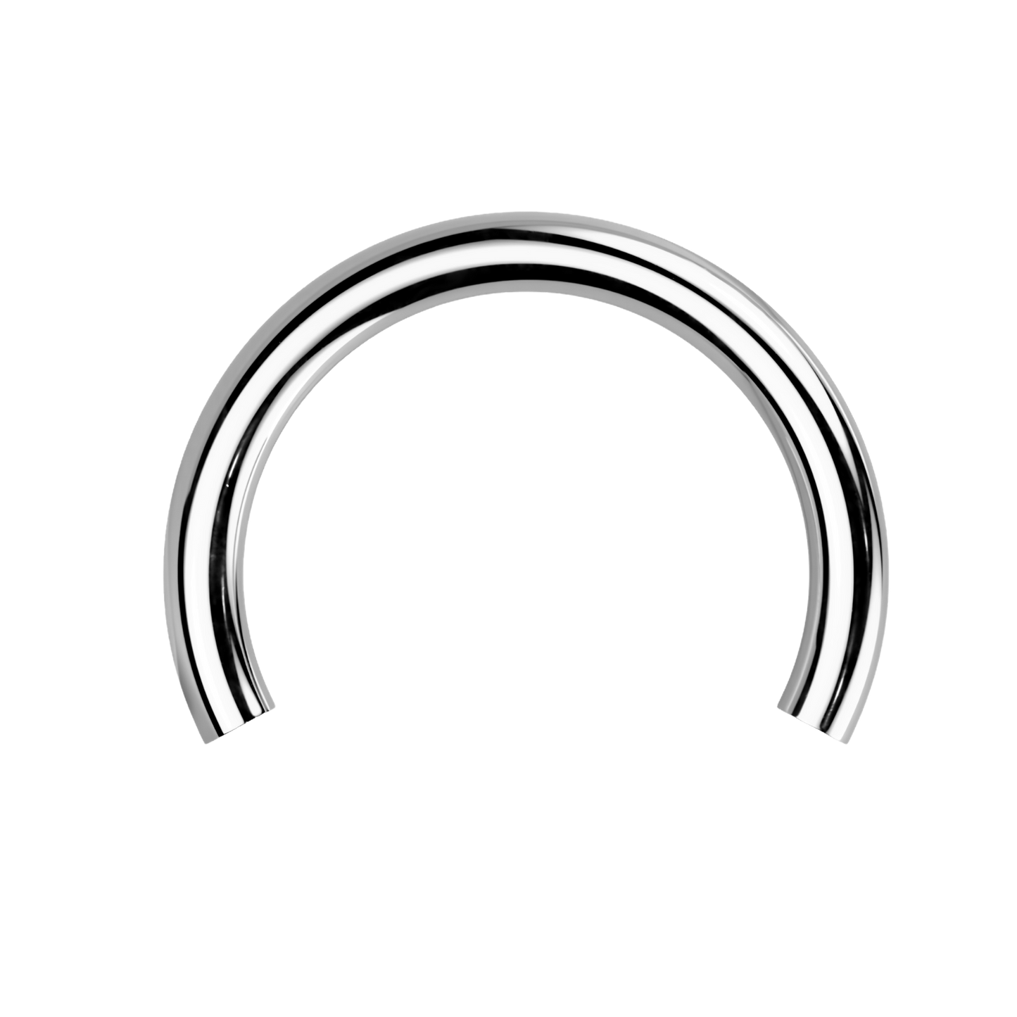 Threaded Titanium Horseshoe Base